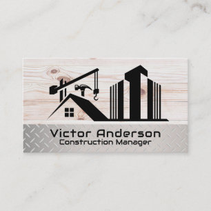 Construction Winch   Commercial Properties Business Card