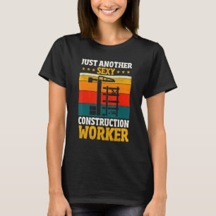 Construction Worker Building Laborer Contractor T-Shirt