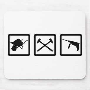 construction worker gear mouse mat