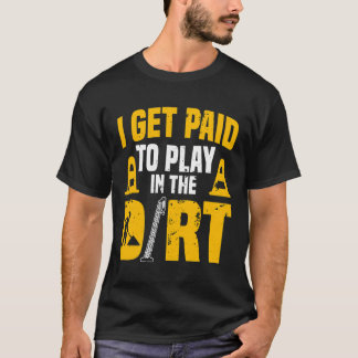 Construction Worker Gifts Funny Laborer Contractor T-Shirt