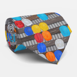 Construction Worker Hard Hats Tie