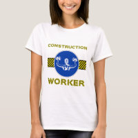 Construction Worker Humour Blue Sign Gym Girl