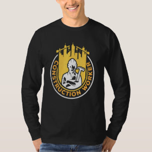 Construction Worker Site Teamwork T-Shirt