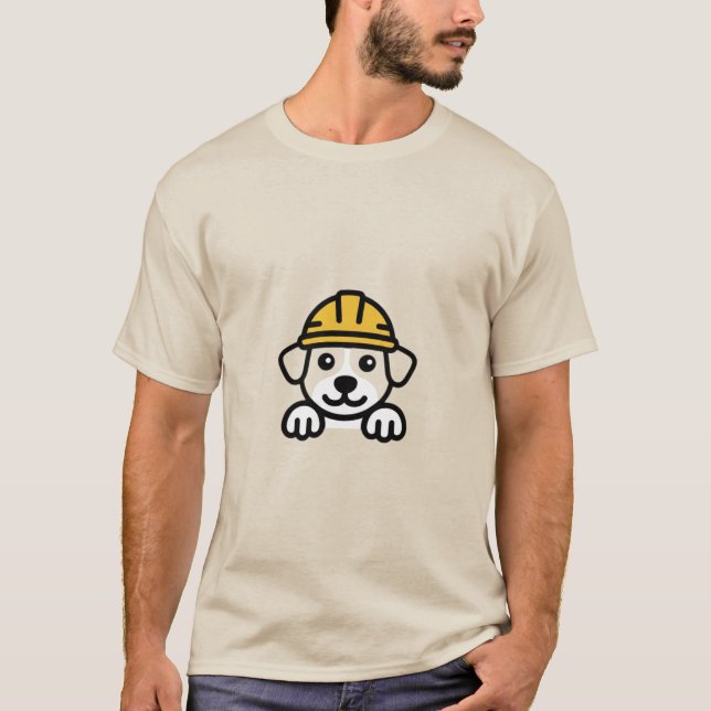 construction worker T-Shirt (Front)