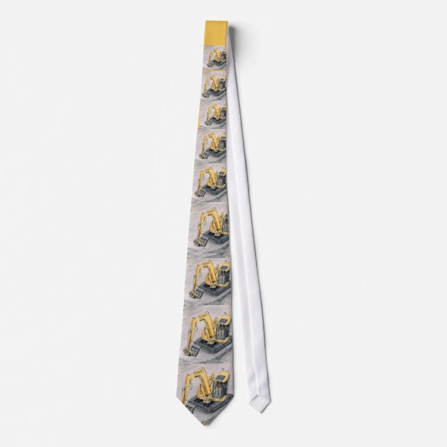 Construction Worker Tie backhoe (Front)