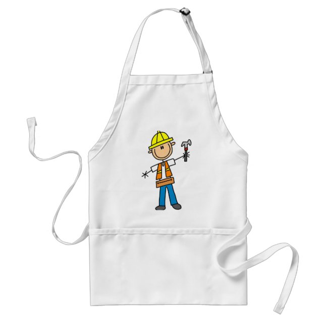 Construction Worker with Hammer Apron (Front)