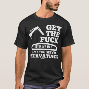 Construction workers excavators T-Shirt