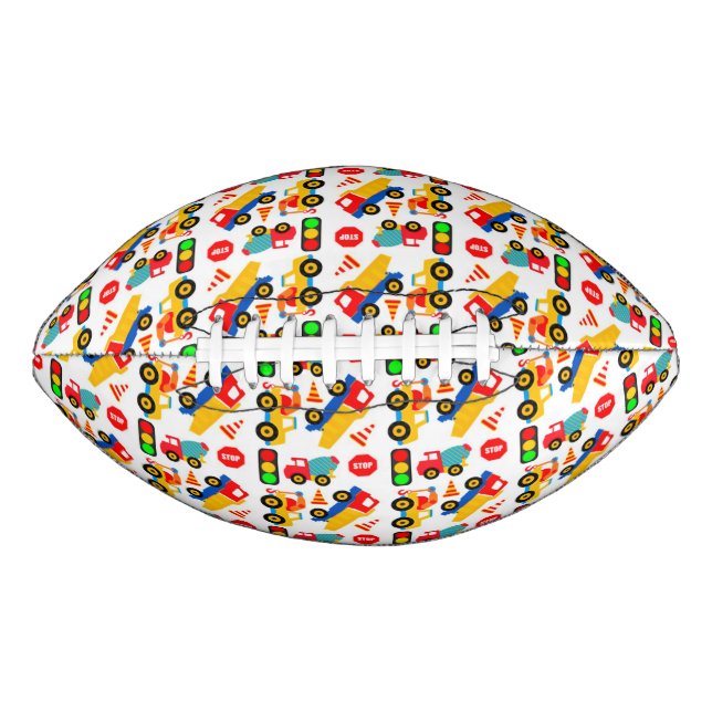 Construction Zone American Football (Front)