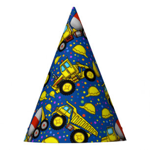 Construction Zone Paper Party Hats