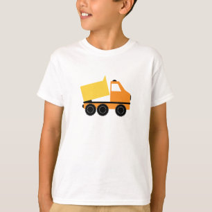 Construction Zone T-shirt with Dump Truck