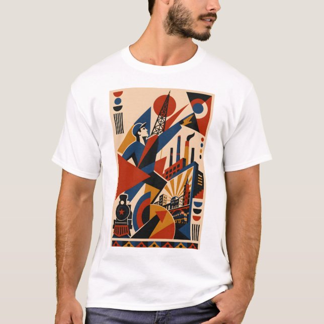 Constructivist Industry T-Shirt (Front)