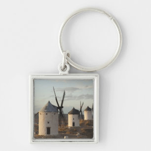 Consuegra, antique La Mancha windmills Key Ring