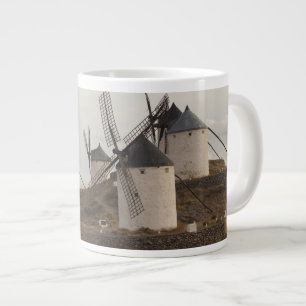 Consuegra, antique La Mancha windmills Large Coffee Mug