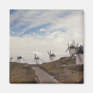 Consuegra, antique La Mancha windmills Magnet