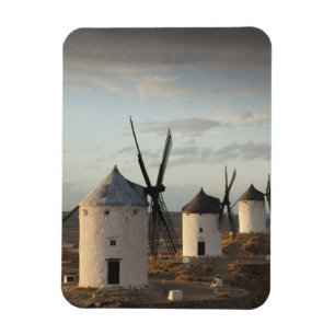 Consuegra, antique La Mancha windmills Magnet