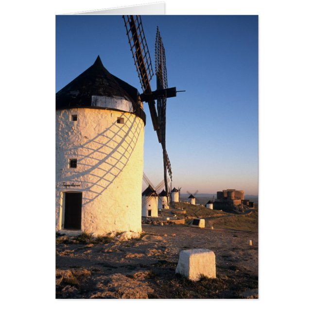Consuegra, La Mancha, Spain, windmills (Front)