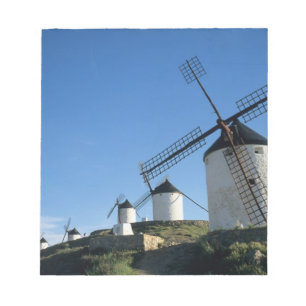 Consuegra, La Mancha, Spain, windmills 2 Notepad