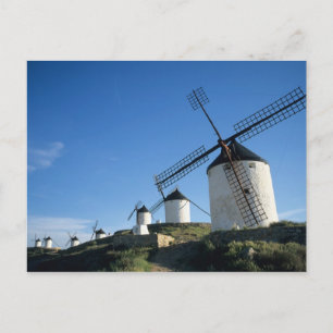 Consuegra, La Mancha, Spain, windmills 2 Postcard