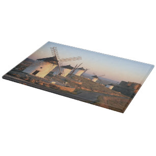 Consuegra, La Mancha, Spain, windmills Cutting Board