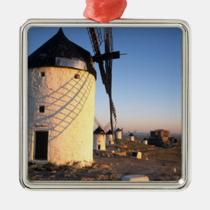 Consuegra, La Mancha, Spain, windmills Metal Tree Decoration