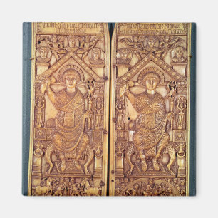 Consular diptych Anastasius  carved Magnet