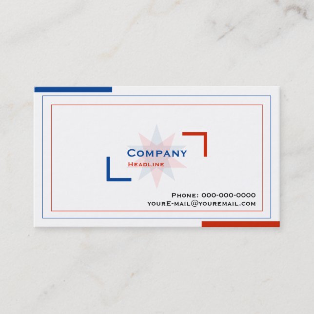 Consultant Business Card (Front)