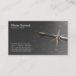 Consultant Business Card. Service Advice Business Card