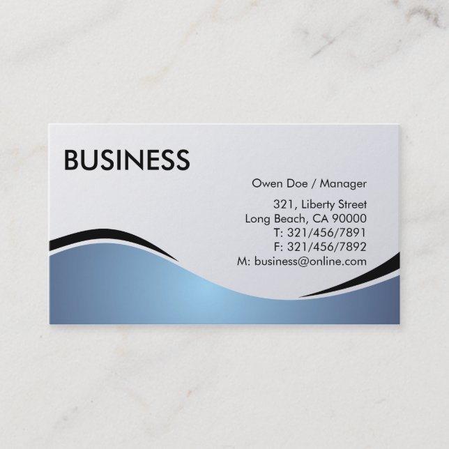 Consultant - Business Cards (Front)
