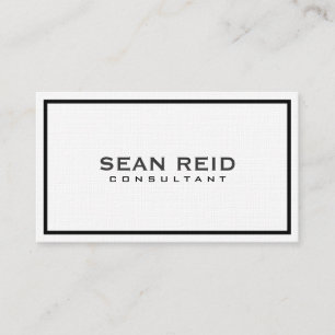 Consultant - Business Cards