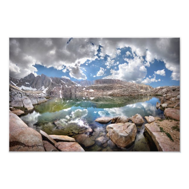 Consultation Lake 2 - Mt Whitney Trail Photo Print (Front)