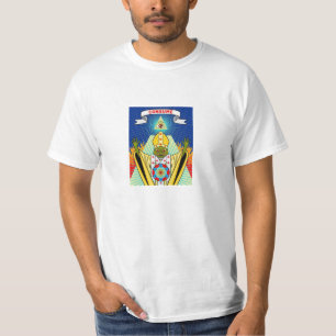 "Consume" Illuminati Reptilian Pope T-Shirt XL