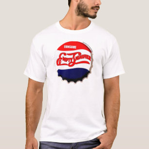 Consume the Empty Signifier Woodcut, Literatee T-Shirt
