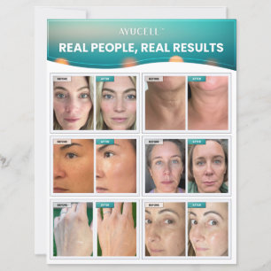 Consumer Sell Sheet – Real People, Real Results