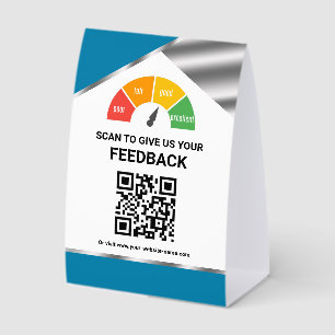Contactless QR Code Customer Feedback