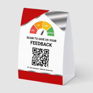 Contactless QR Code Customer Feedback
