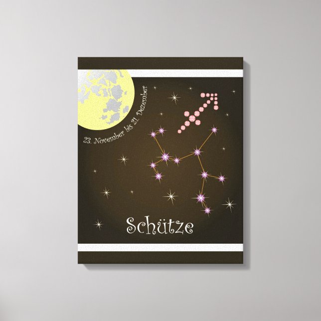 contactor 23 November to 21 December screen Canvas Print (Front)