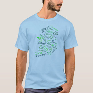 Contaetha na hÉireann (Counties of Ireland) T-Shirt