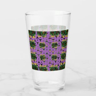 Contained Sky Flame Pinwheels Glass