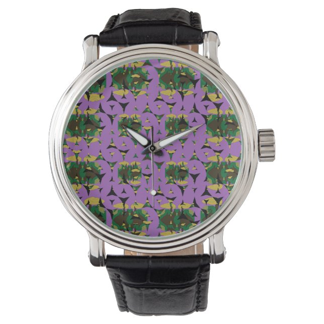 Contained Sky Flame Pinwheels Watch (Front)