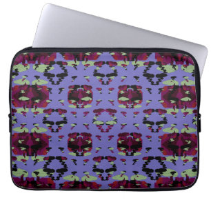 Contained Sky Flame Roses Laptop Sleeve