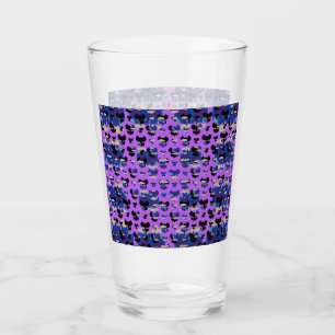Contained Sky Flame Tulip Glass