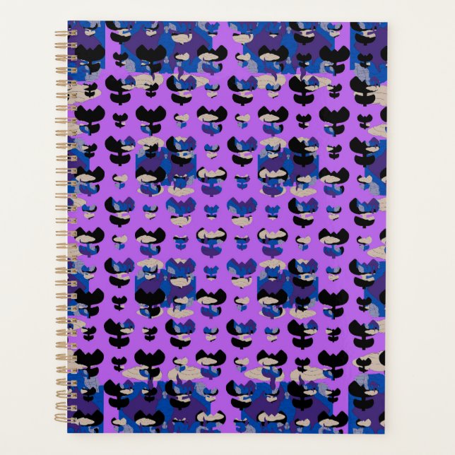 Contained Sky Flame Tulip Planner (Front)