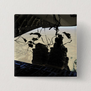 Container Delivery System bundles exit 15 Cm Square Badge