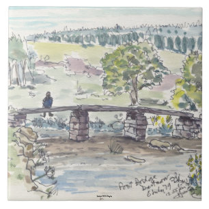 Contemplation Decorative Tile