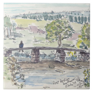 Contemplation Decorative Tile