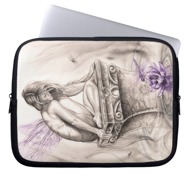 Contemplation Laptop Sleeve (Front)