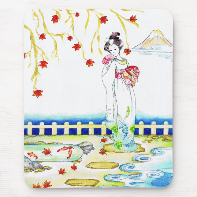 Contemplation Mouse Mat (Front)