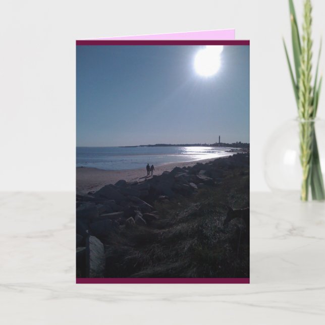 Contemplation on Cape Cod Card (Front)