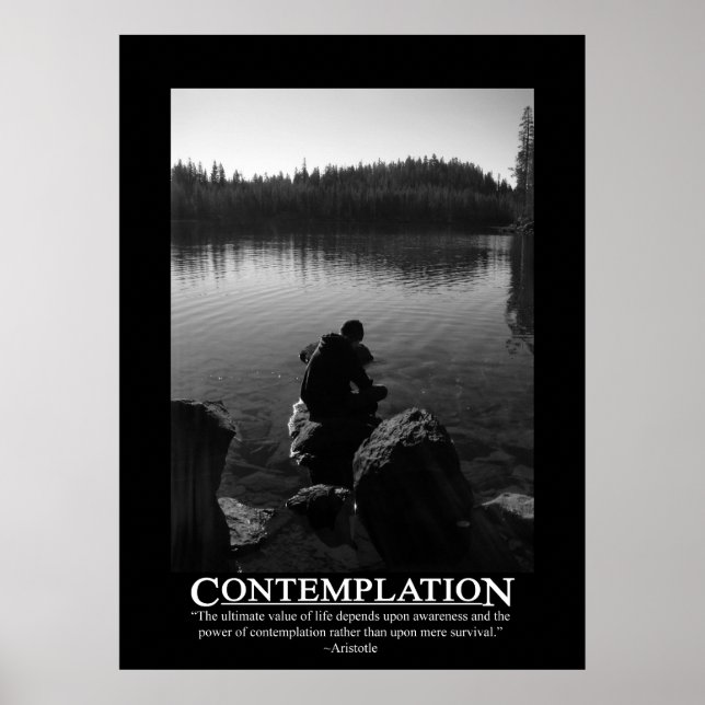 Contemplation Poster (Front)