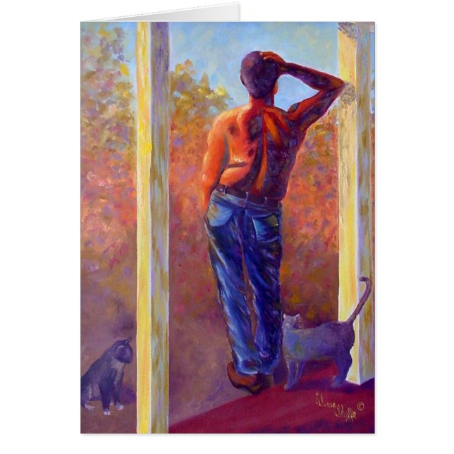 Contemplation.  What do I do next? (Front)